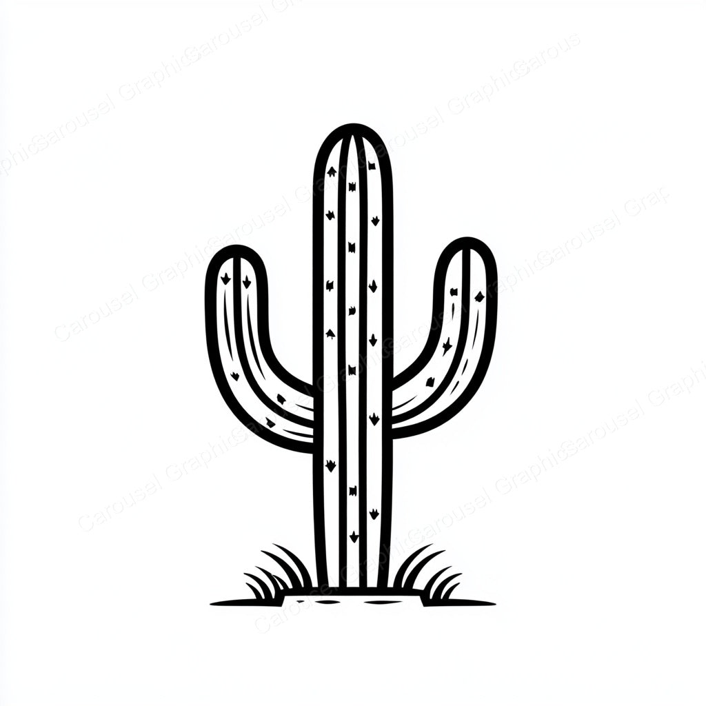 Cactus Vector Graphic preview