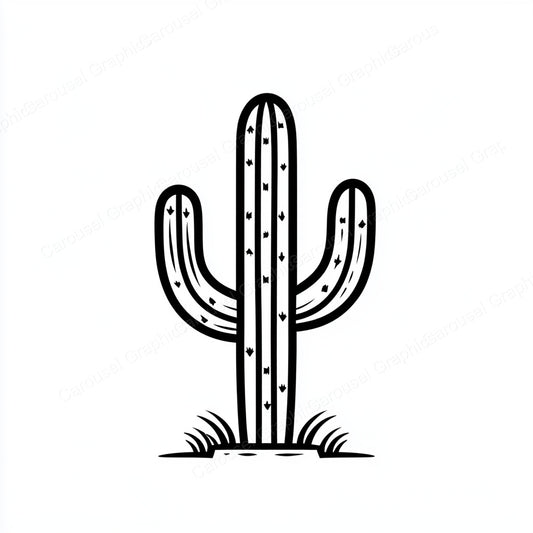 Cactus Vector Graphic preview