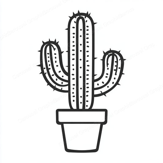 Cactus Vector Graphic preview