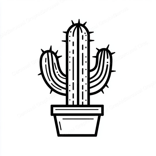Cactus Vector Graphic preview