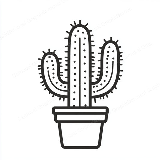 Cactus Vector Graphic preview