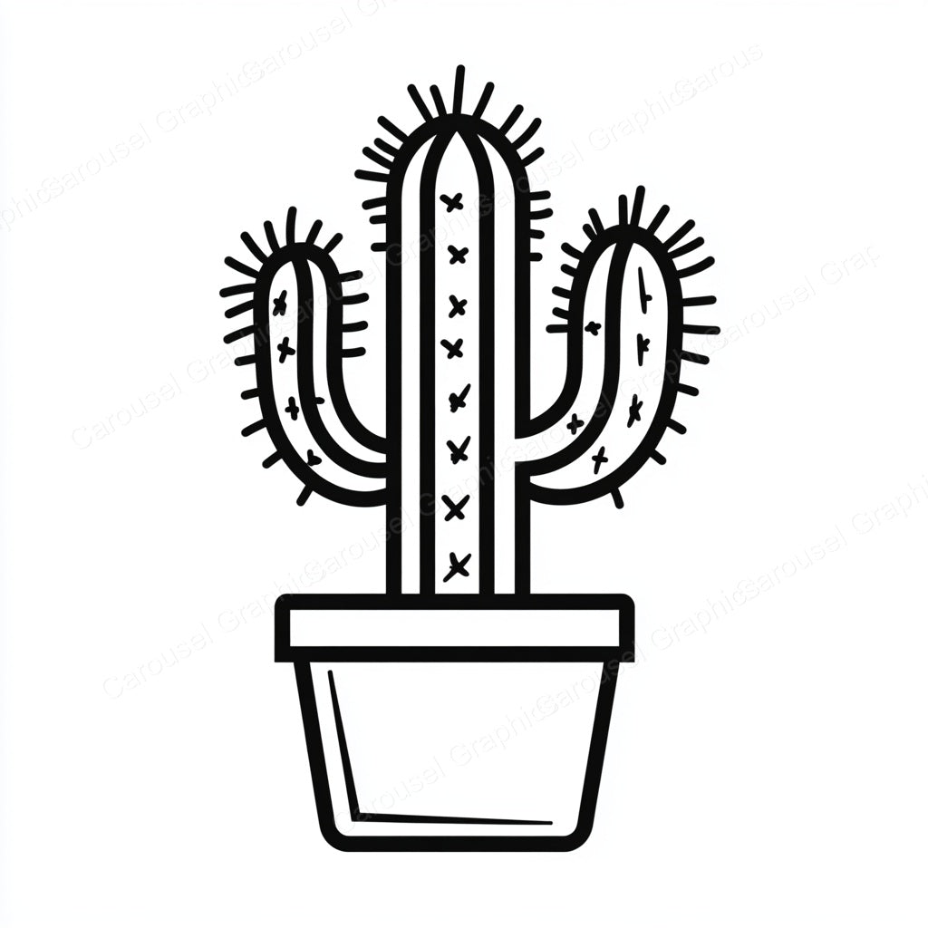 Cactus Vector Graphic preview