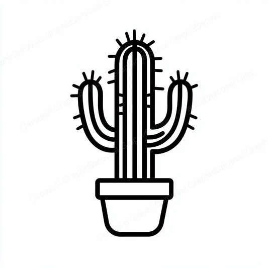 Cactus Vector Graphic preview