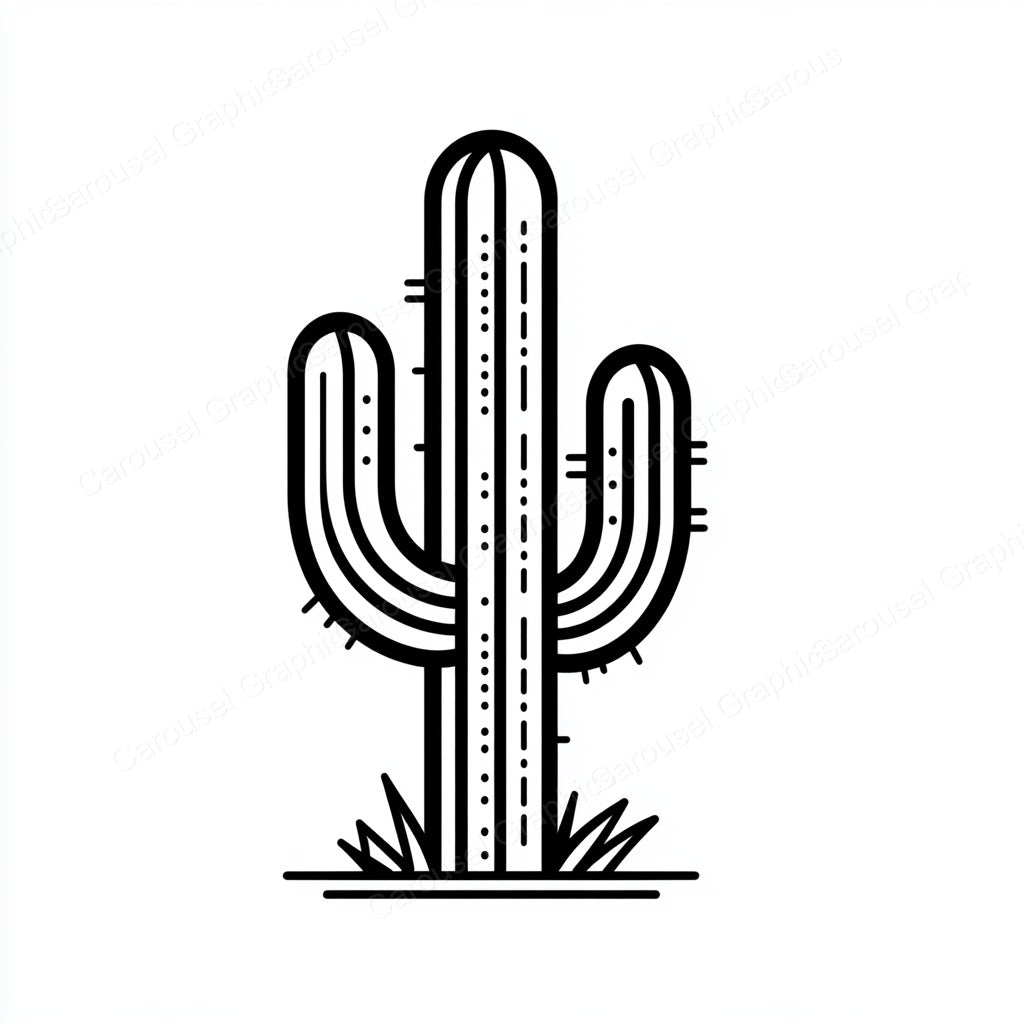 Cactus Vector Graphic preview