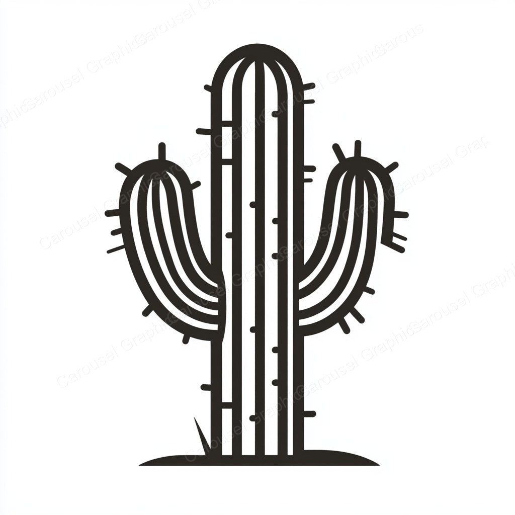 Cactus Vector Graphic preview