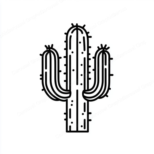 Cactus Vector Graphic preview