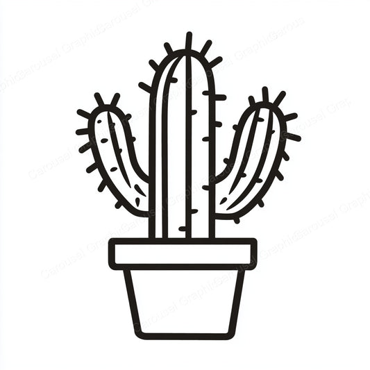 Cactus Vector Graphic preview