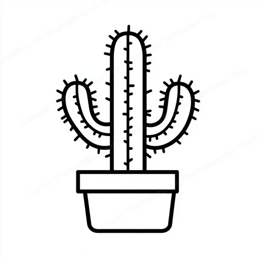 Cactus Vector Graphic preview