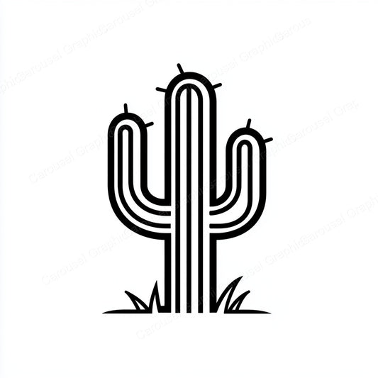 Cactus Vector Graphic preview