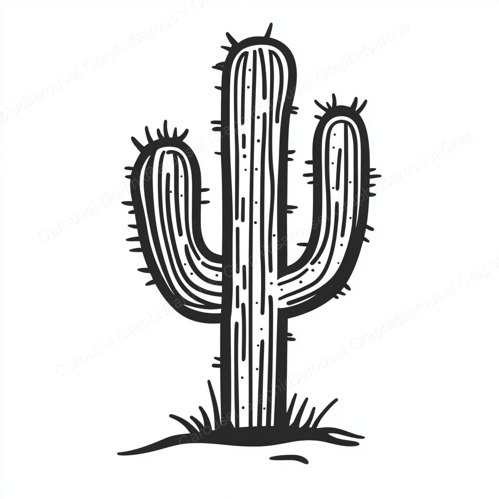 Cactus Vector Graphic preview