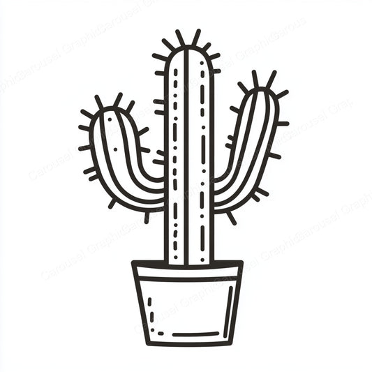 Cactus Vector Graphic preview