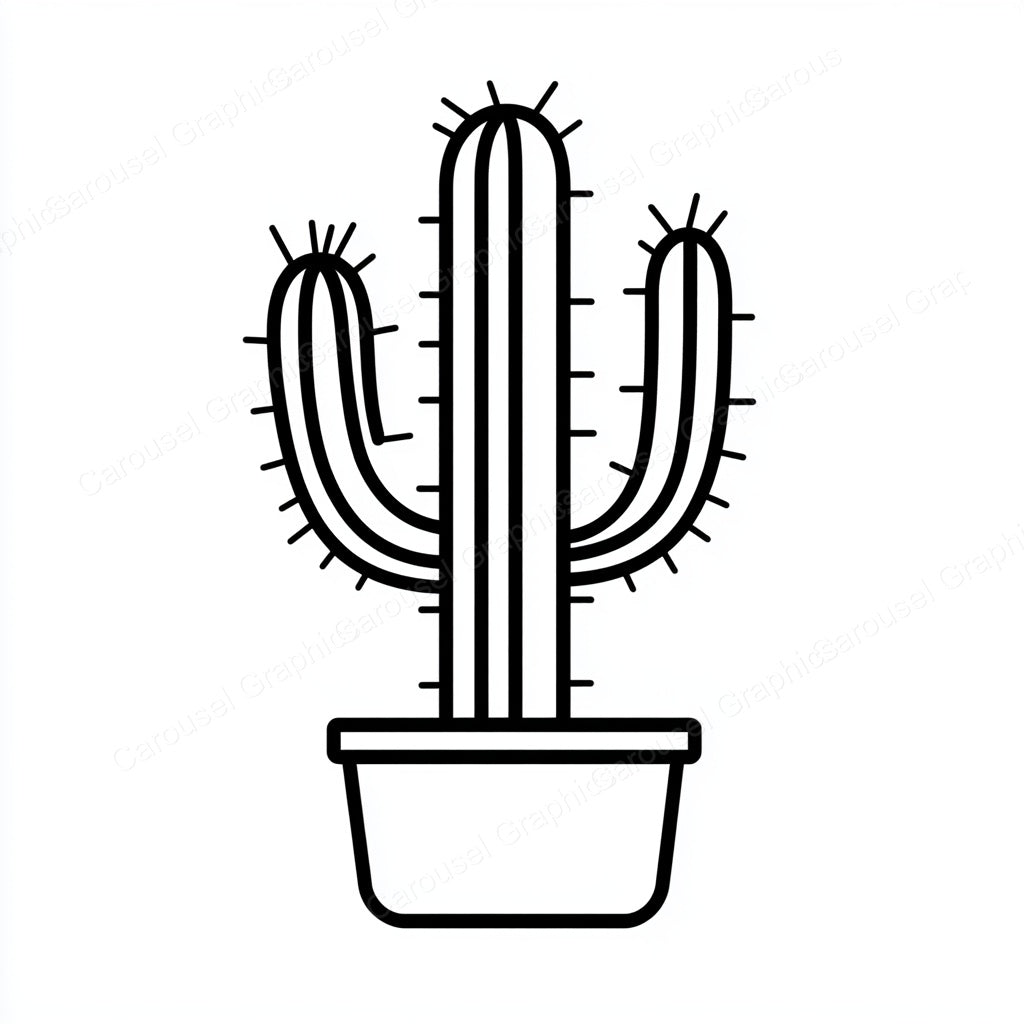 Cactus Vector Graphic preview