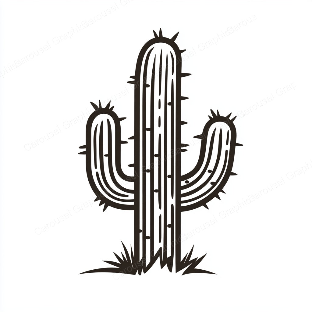 Cactus Vector Graphic preview