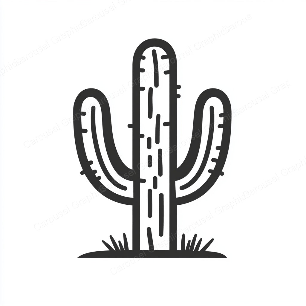 Cactus Vector Graphic preview