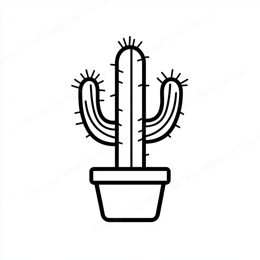 Cactus Vector Graphic preview