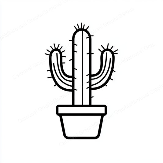 Cactus Vector Graphic preview