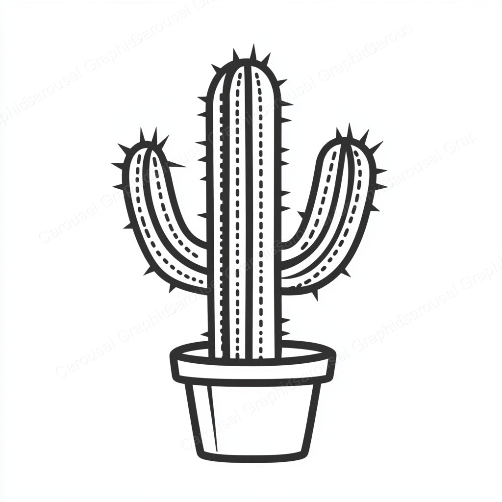 Cactus Vector Graphic preview