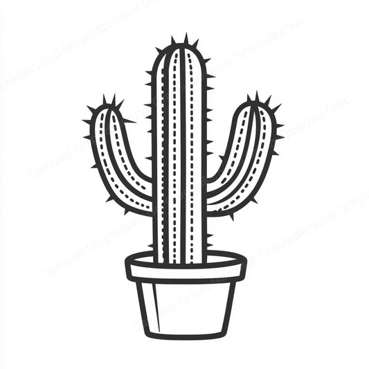 Cactus Vector Graphic preview