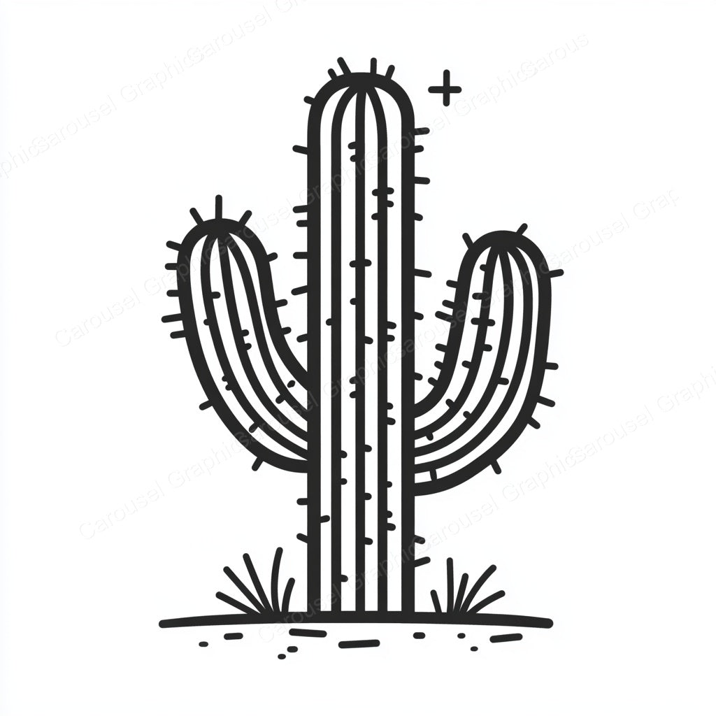 Cactus Vector Graphic preview