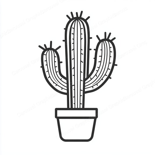 Cactus Vector Graphic preview