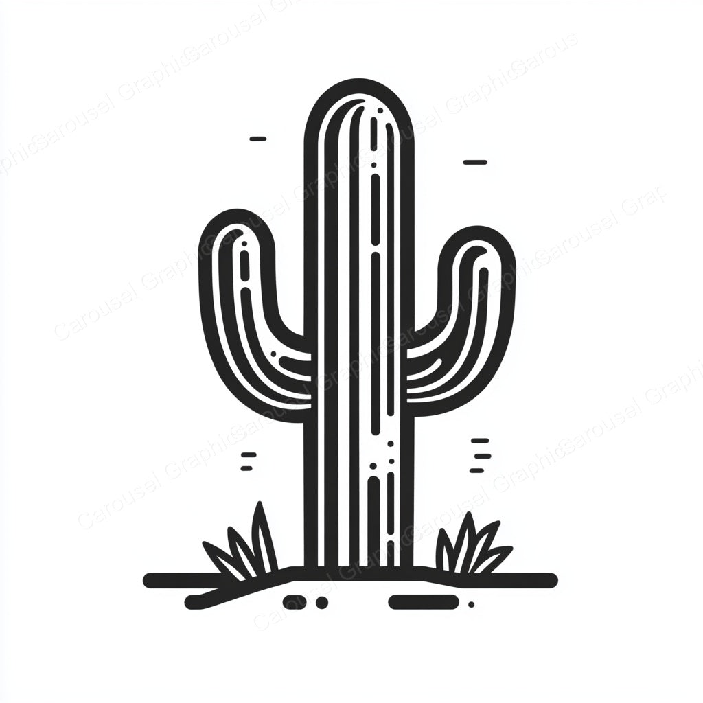 Cactus Vector Graphic preview