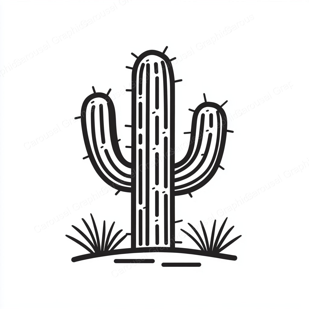 Cactus Vector Graphic preview