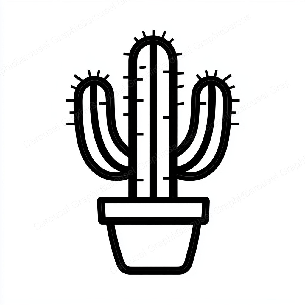 Cactus Vector Graphic preview