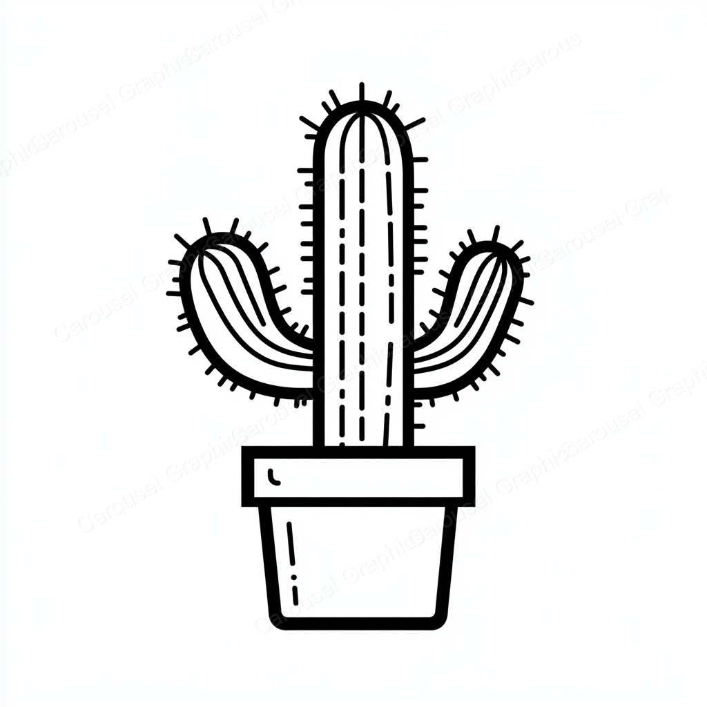 Cactus Vector Graphic preview