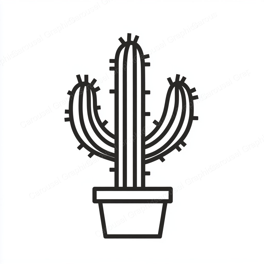 Cactus Vector Graphic preview