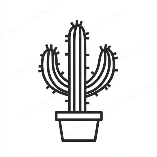 Cactus Vector Graphic preview