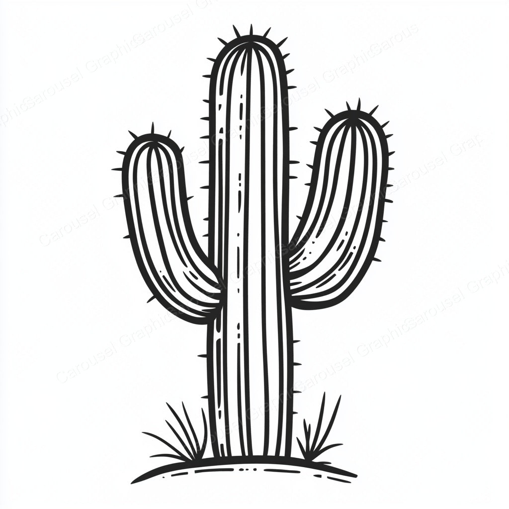 Cactus Vector Graphic preview