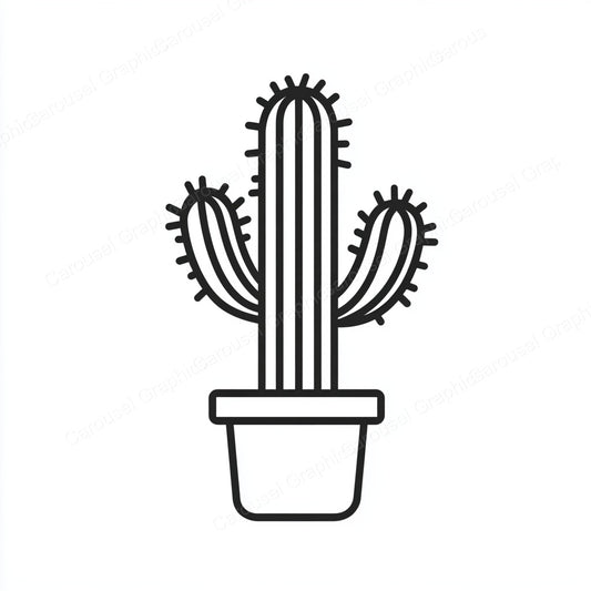 Cactus Vector Graphic preview