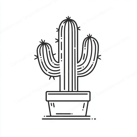 Cactus Vector Graphic preview