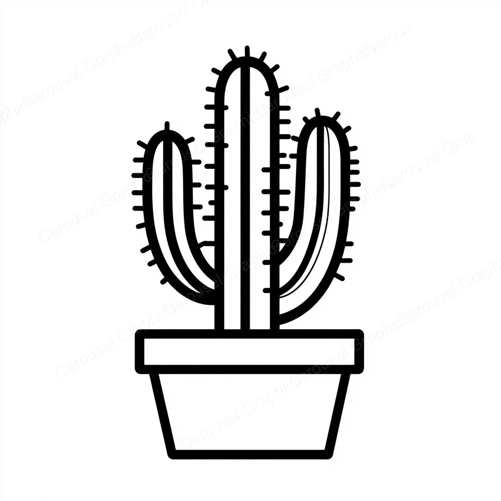 Cactus Vector Graphic preview