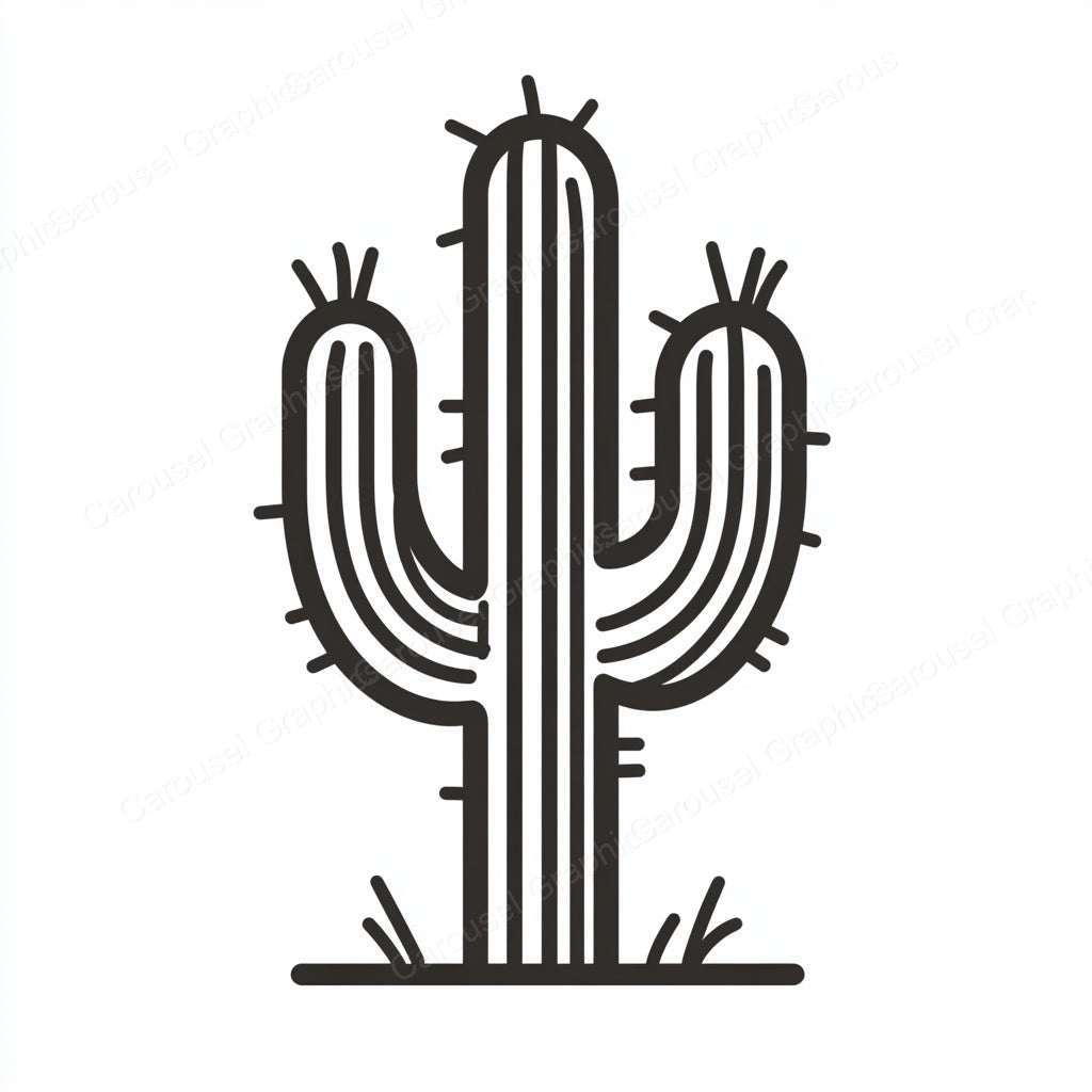 Cactus Vector Graphic preview