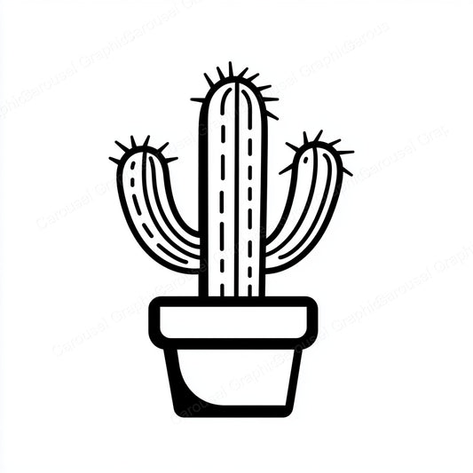 Cactus Vector Graphic preview