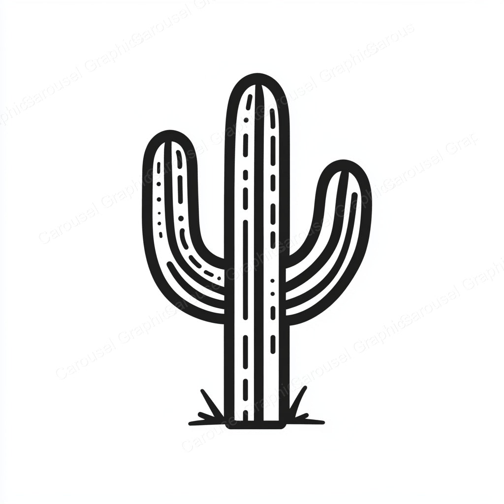 Cactus Vector Graphic preview