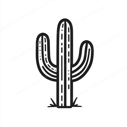 Cactus Vector Graphic preview
