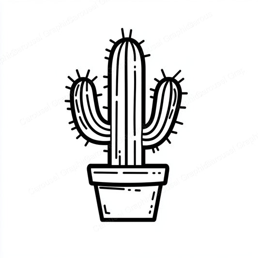 Cactus Vector Graphic preview