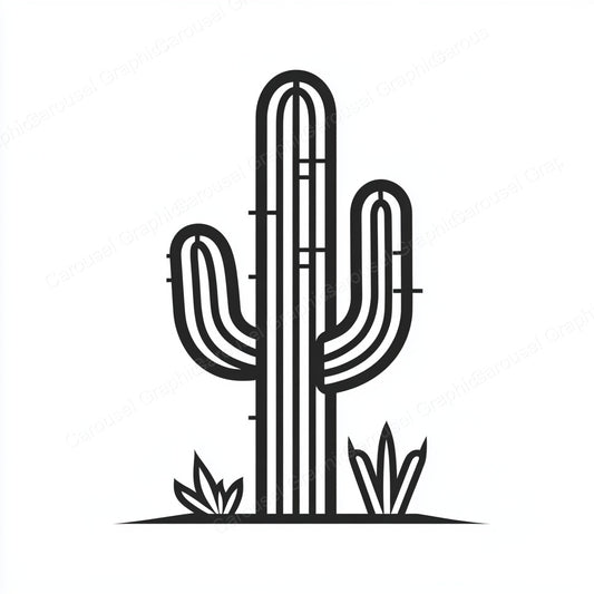Cactus Vector Graphic preview