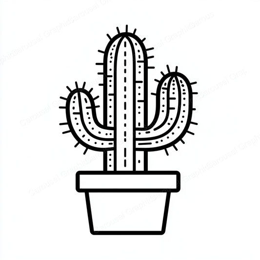 Cactus Vector Graphic preview