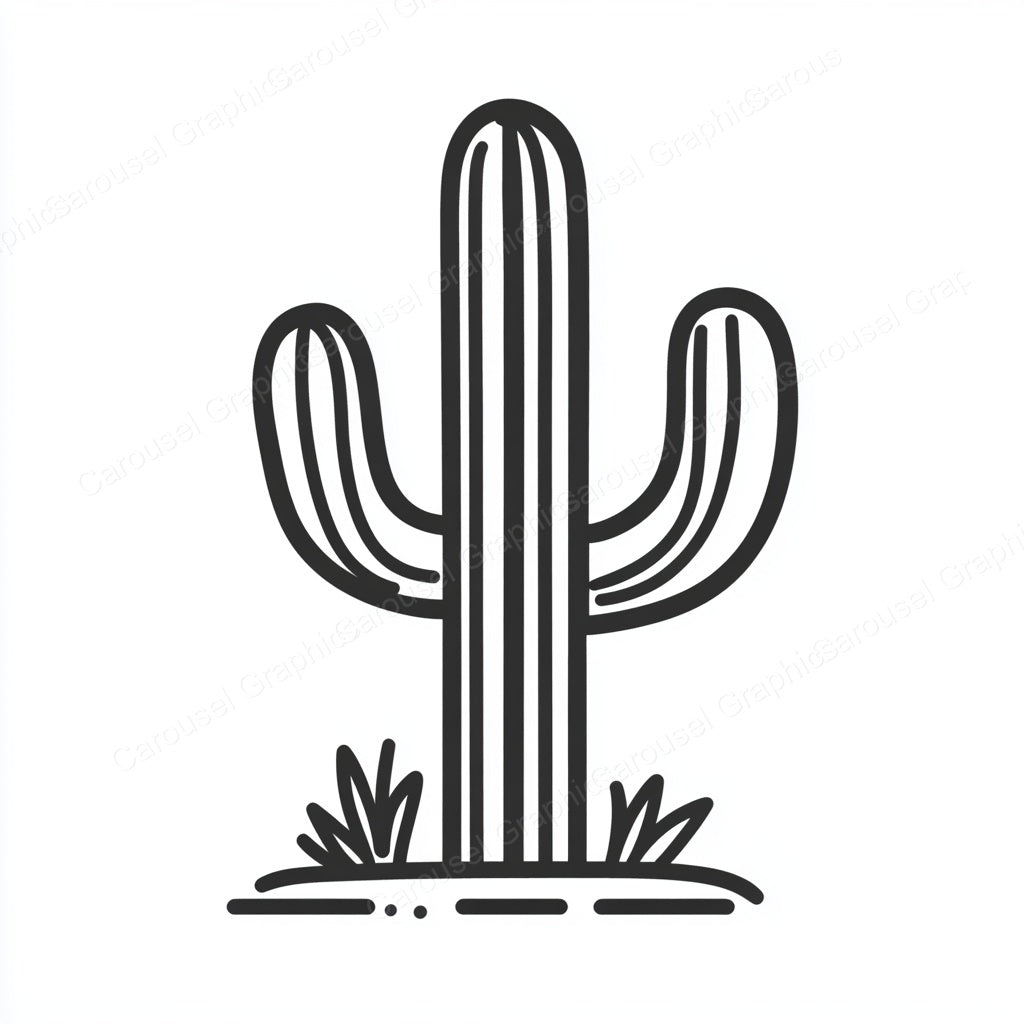 Cactus Vector Graphic preview