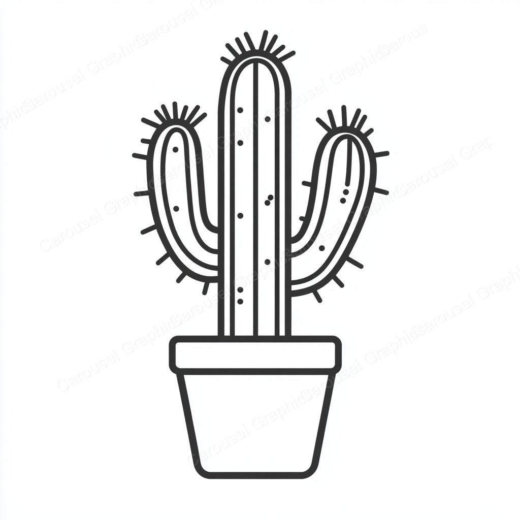 Cactus Vector Graphic preview