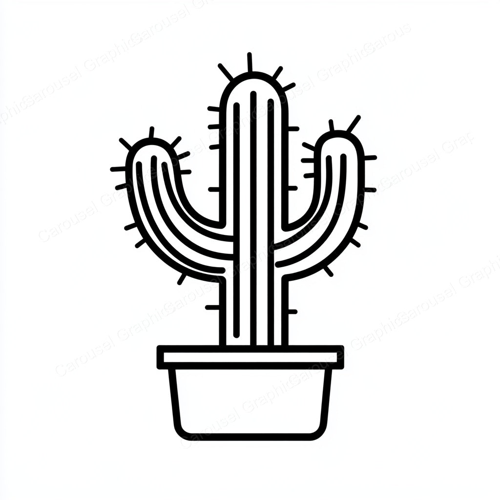 Cactus Vector Graphic preview