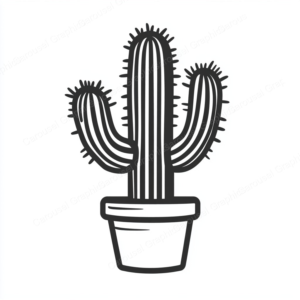 Cactus Vector Graphic preview