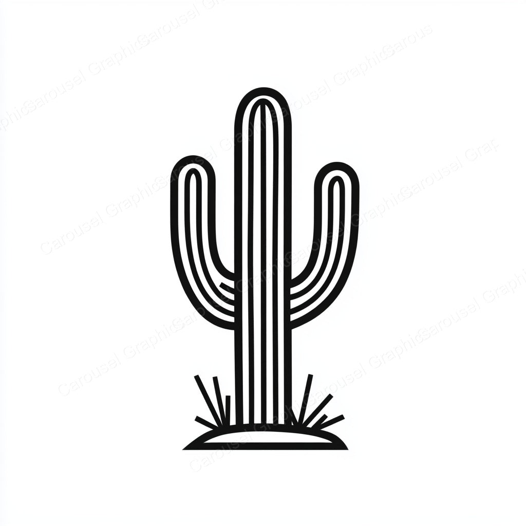 Cactus Vector Graphic preview