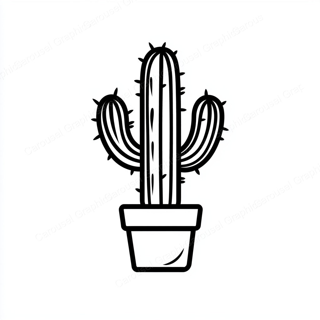 Cactus Vector Graphic preview
