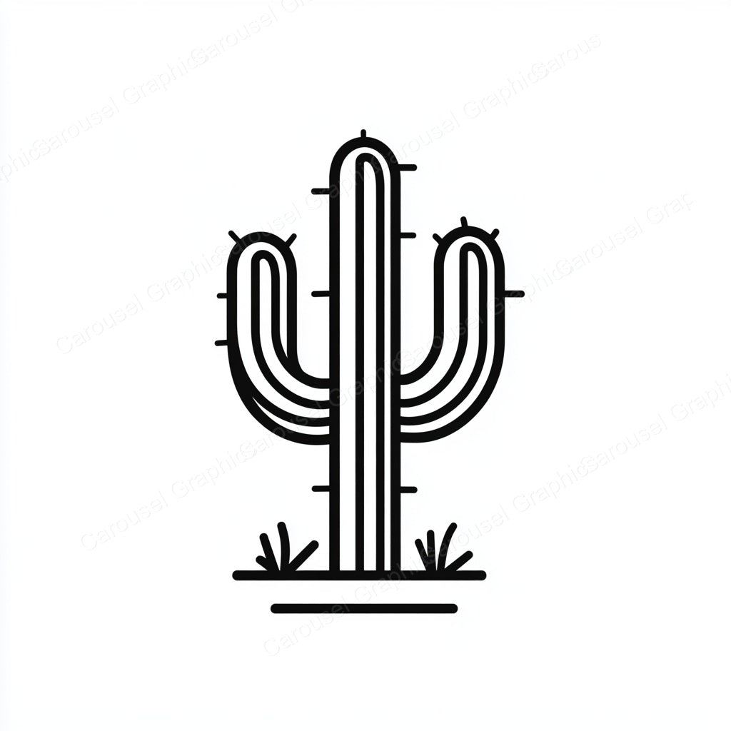 Cactus Vector Graphic preview