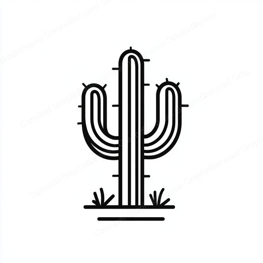 Cactus Vector Graphic preview