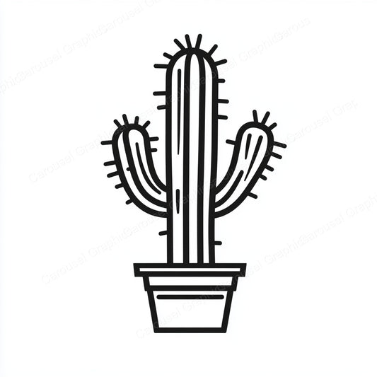 Cactus Vector Graphic preview